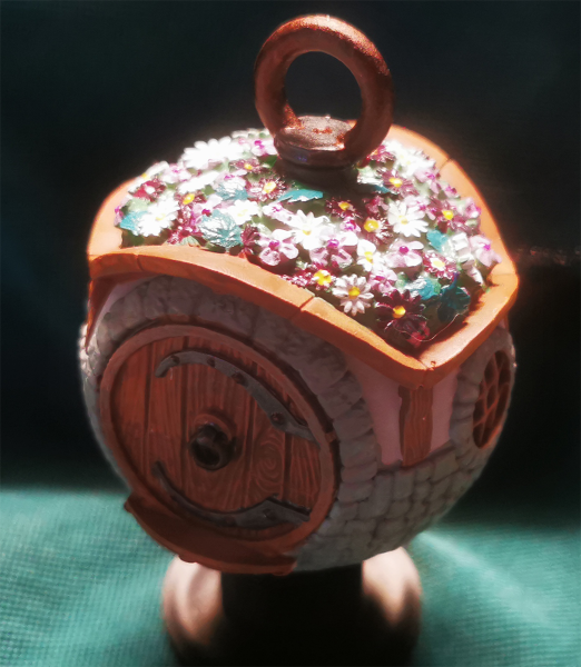 Hobbithaus Kugel zum Aufhängen